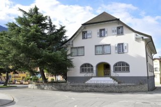 L'ancienne cure d'Ardon, un des deux sites du centre de jour d'Addiction Valais
